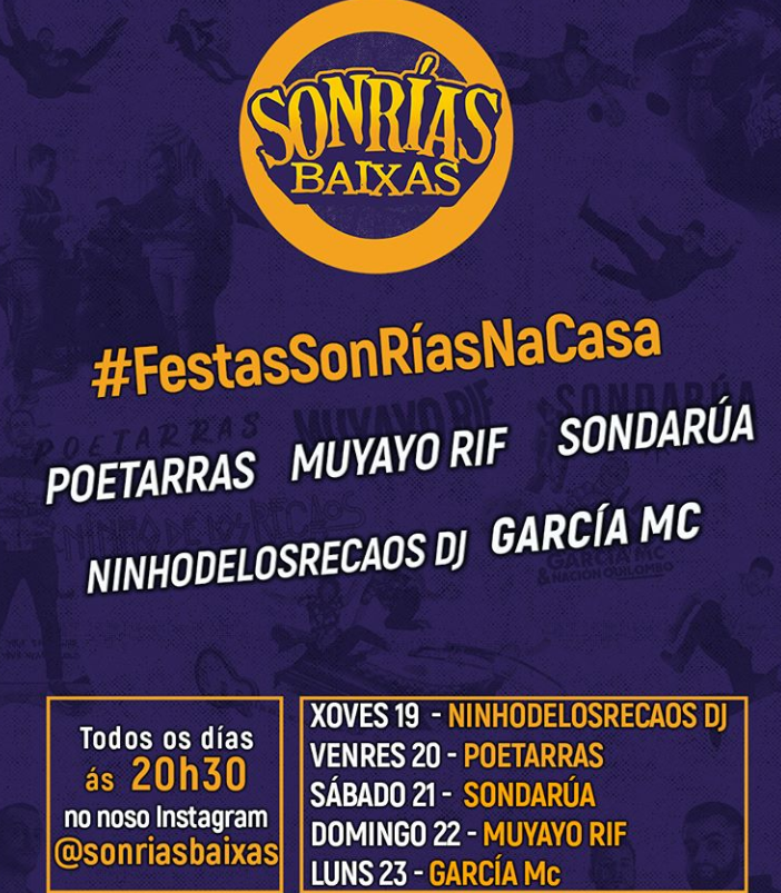 #FestasSonRíasNaCasa